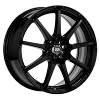 Enkei EDR9 17x8 5x100/114.3 38mm Offset 72.6 Bore Diameter Matte Black Wheel-Wheels - Cast-Enkei-