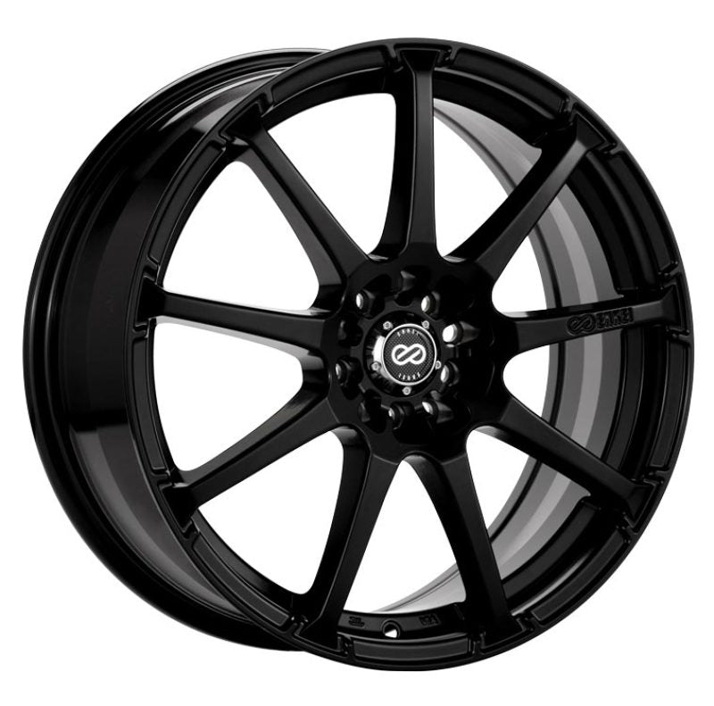Enkei EDR9 17x7 5x100/114.3 45mm offset 72.6 Bore Diameter Black Wheel-Wheels - Cast-Enkei-