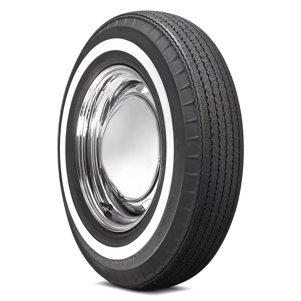 Coker American Classic Radial (1 INCH Whitewall) Tires 235/75R14 TL (547010)