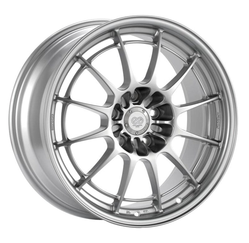 Enkei NT03+M 18x9.5 5x114.3 40mm Offset 72.6mm Bore Silver Wheel G35/350z-Wheels - Cast-Enkei-