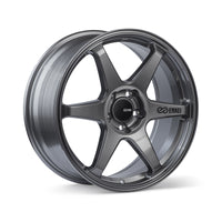 Enkei T6R 18x9.5 38mm Offset 5x114.3 Bolt Pattern 72.6 Bore Matte Gunmetal Wheel-Wheels - Cast-Enkei-