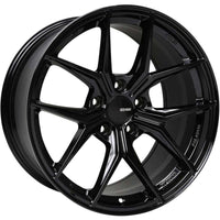 Enkei TSR-X 20x9.5 40mm Offset 5x114.3 BP Gloss Black Wheel-Wheels - Cast-Enkei-