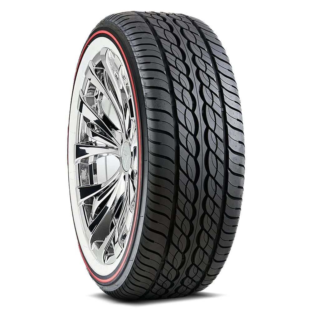 Vogue 285/45R22 XL Custom Built Radial Xiii SCT Red Stripe Tires