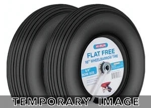 Hi-Run Rib Wheelbarrow Assembly Kit Tires Rib Wheelbarrow Assembly Kit- 4 PLY 13 INCH Pneumatic With Grease Fitting(WB1005)