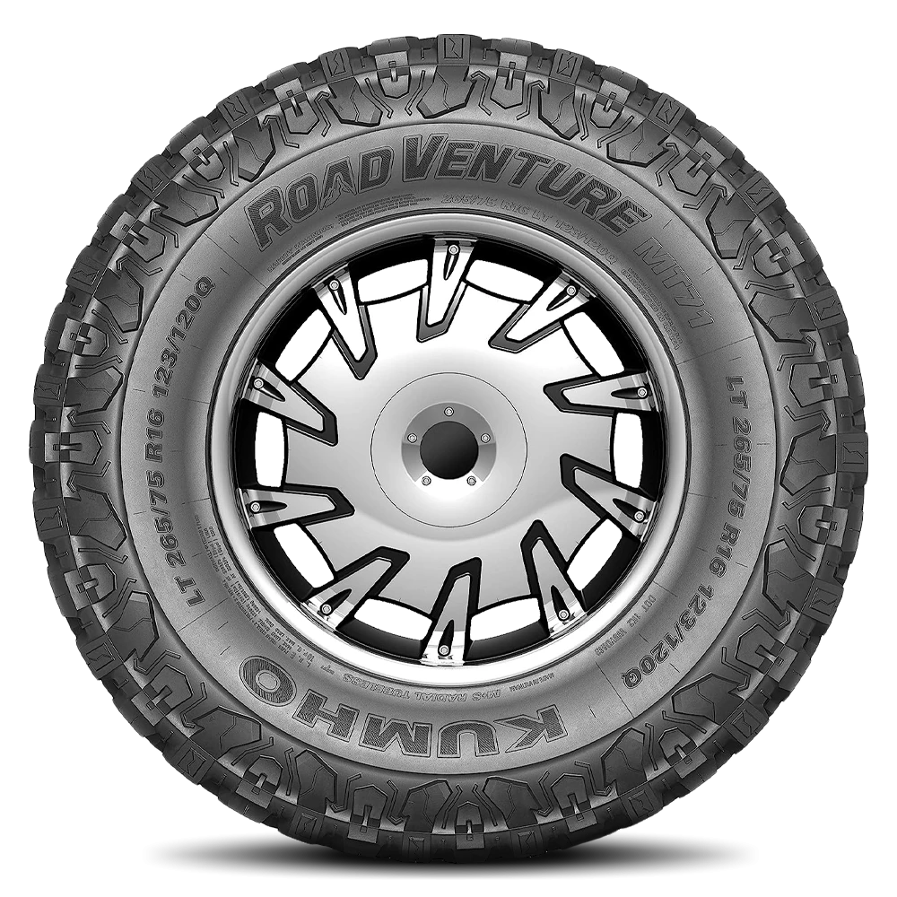 Kumho 33X12.50R17LT E Road Venture MT71 Tires