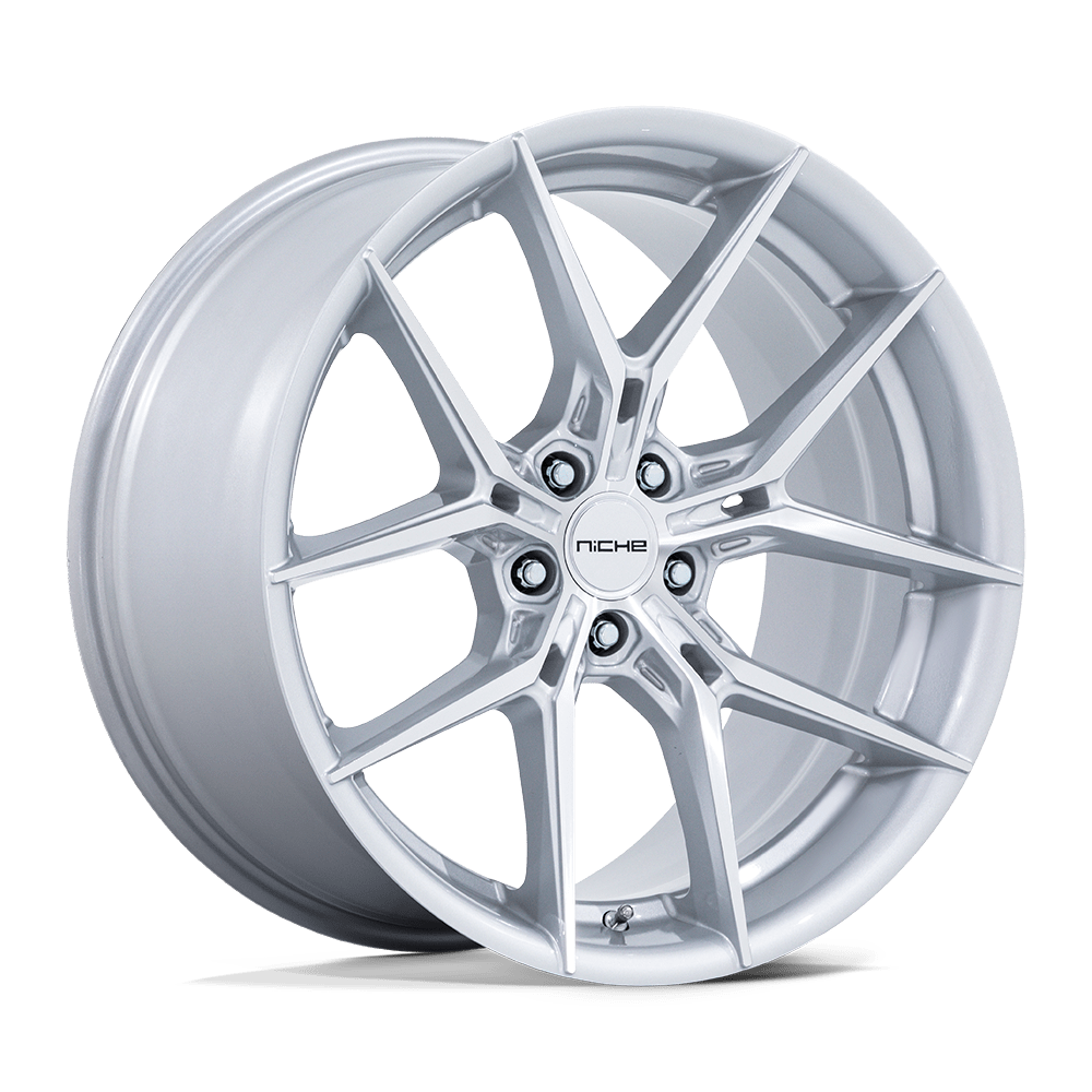 <b>Niche Wheels</b> NC279 PRODIGY 5 -<br> Silver W/ Machined Face - Wheel Warehouse