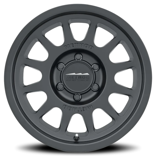 Method Bead Grip MR703 17x7.5 +50 6x130mm 84.1mm Matte Black-Wheels-Method-