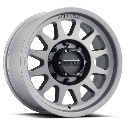 Method Bead Grip MR704 17x9 +18 8x165.1mm 130.81mm Titanium-Wheels-Method-