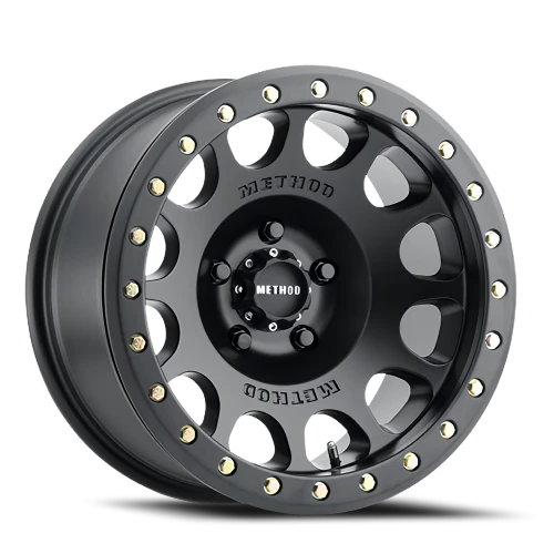 Method Beadlock MR105 17x8.5 +0 5x139.7mm 108mm Matte Black-Wheels-Method-