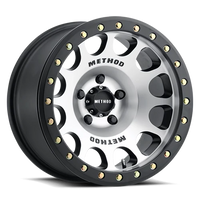 Method Beadlock MR105 17x9 -38 5x127mm 71.5mm Matte Black Machined Face-Wheels-Method-