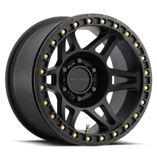 Method Beadlock MR106 17x9 -44 5x127mm 71.5mm Matte Black-Wheels-Method-