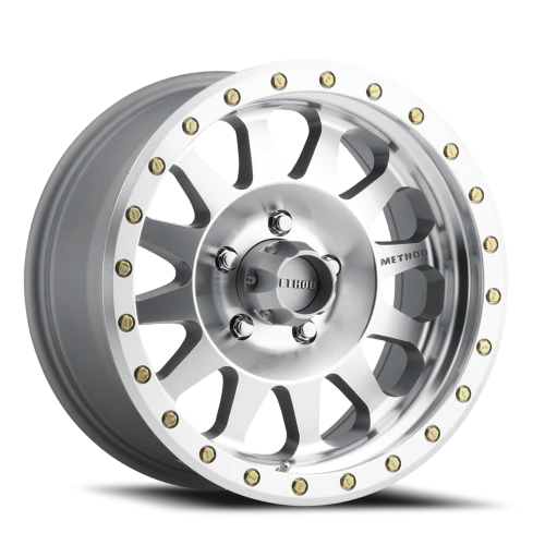 Method Double Standard MR304 17x8.5 +0 5x127mm 94mm Machined Clear Coat-Wheels-Method-