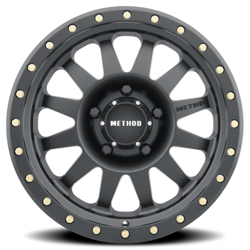 Method Double Standard MR304 17x8.5 +0 5x127mm 94mm Matte Black-Wheels-Method-