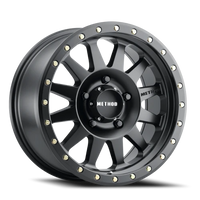 Method Double Standard MR304 17x8.5 +0 5x127mm 94mm Matte Black-Wheels-Method-