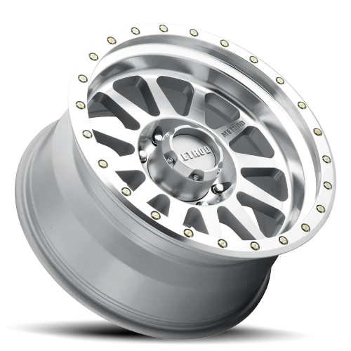 Method Double Standard MR304 17x8.5 +0 8x165.1mm 130.81mm Machined Clear Coat-Wheels-Method-