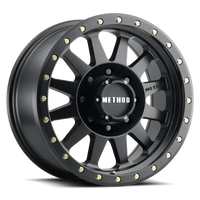 Method Double Standard MR304 17x8.5 +0 8x165.1mm 130.81mm Matte Black-Wheels-Method-