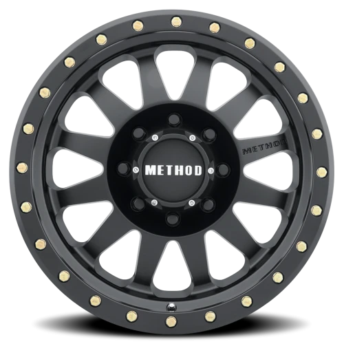 Method Double Standard MR304 17x8.5 +0 8x170mm 130.81mm Matte Black-Wheels-Method-