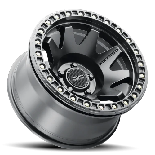 Method MR108 17x9 -44 5x127mm 71.5mm Matte Black-Wheels-Method-