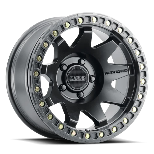 Method MR108 17x9 -44 5x127mm 71.5mm Matte Black-Wheels-Method-
