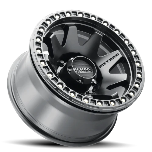 Method MR108 17x9 -44 8x165.1mm 130.81mm Matte Black-Wheels-Method-
