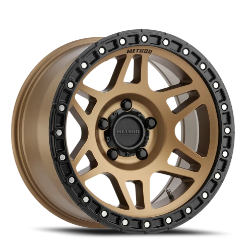 Method MR312 17x8.5 +0 5x150mm 110.5mm Method Bronze Matte Black Lip-Wheels-Method-