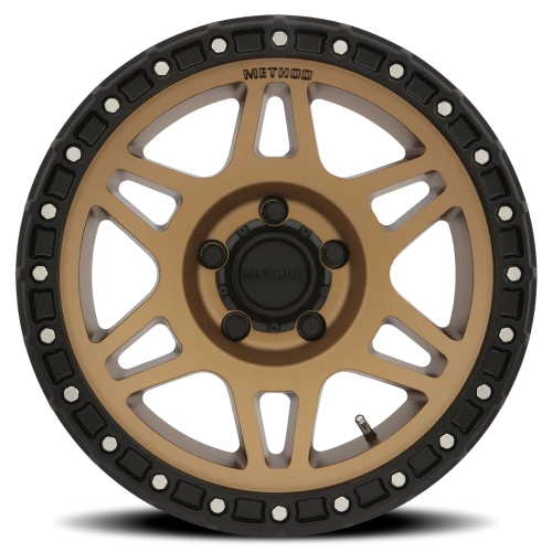 Method MR312 17x9 -12 5x127mm 71.5mm Method Bronze Matte Black Lip-Wheels-Method-