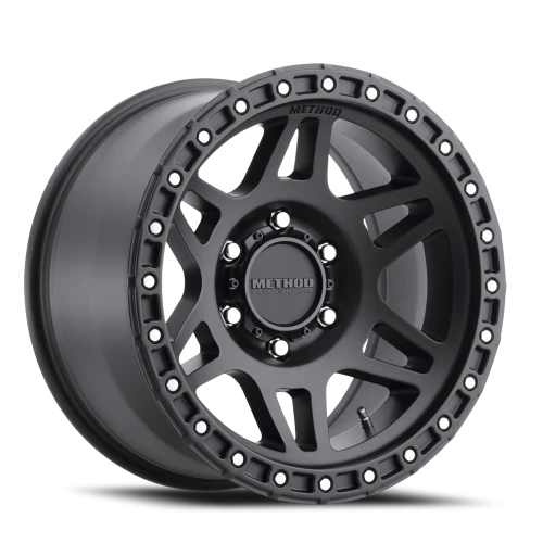 Method MR312 17x9 -12 6x139.7mm 106.25mm Matte Black-Wheels-Method-