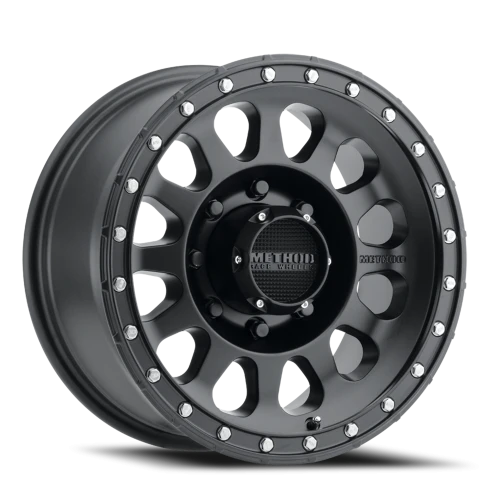 Method MR315 17x8.5 +0 8x165.1mm 130.81mm Matte Black-Wheels-Method-