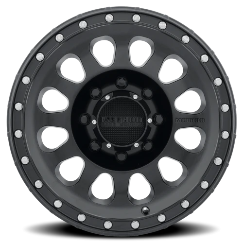 Method MR315 17x8.5 +25 8x165.1mm 130.81mm Matte Black-Wheels-Method-