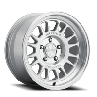 Method MR318 17x8.5 +0 5x127mm 71.5mm Machined Silver Clear Coat-Wheels-Method-