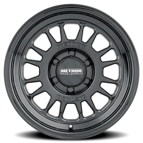 Method MR318 17x8.5 +0 6x139.7mm 106.25mm Gloss Black-Wheels-Method-