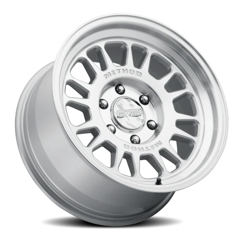 Method MR318 18x9 +18 6x139.7mm 106.25mm Machined Silver Clear Coat-Wheels-Method-