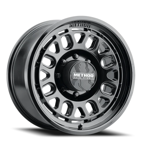 Method MR321 18x9 +18 8x180mm 130.81mm Gloss Black-Wheels-Method-