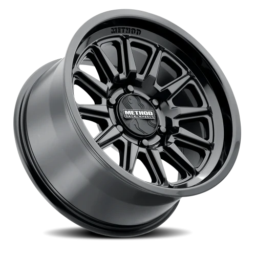 Method MR323 18x9 +12 6x135mm 87mm Gloss Black-Wheels-Method-