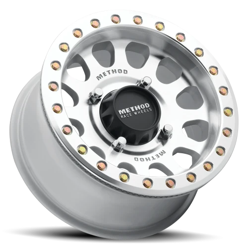 Method MR401 Beadlock UTV 15x7 +13 4x156mm 132mm Machined Raw Machined-Wheels-Method-