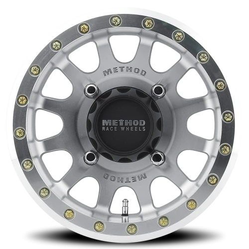 Method MR401 Beadlock UTV 15x7 +13 4x156mm 132mm Machined Raw Machined-Wheels-Method-