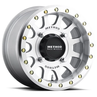 Method MR401 Beadlock UTV 15x7 +13 4x156mm 132mm Machined Raw Machined-Wheels-Method-