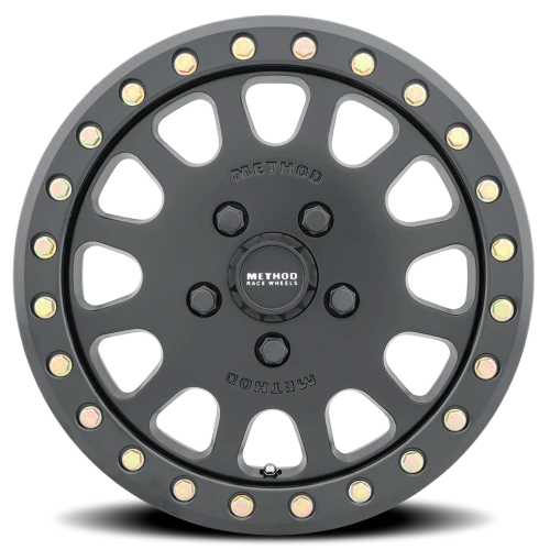 Method MR401 Beadlock UTV 15x7 +38 5x114.3mm 72mm Matte Black-Wheels-Method-