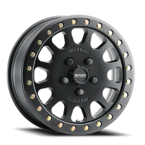 Method MR401 Beadlock UTV 15x7 +38 5x114.3mm 72mm Matte Black-Wheels-Method-