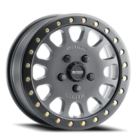 Method MR401 Beadlock UTV 15x7 +38 5x114.3mm 72mm Titanium Matte Black Ring-Wheels-Method-