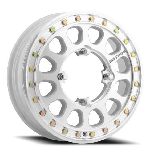 Method MR401-R Beadlock UTV 15x5 +46 4x156mm 127mm Machined Raw Machined-Wheels-Method-