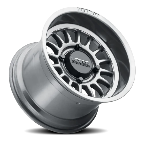 Method MR411 Bead Grip UTV 15x7 +38 4x156mm 132mm Gloss Titanium-Wheels-Method-