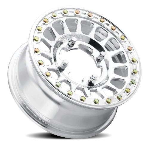Method MR413 Beadlock UTV 15x10 +0 5x114.3mm 70mm Polished-Wheels-Method-