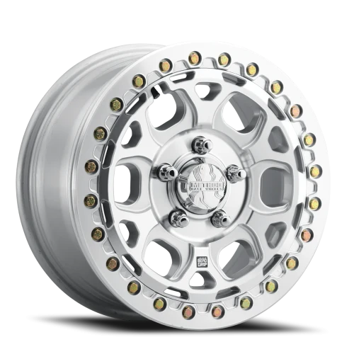 Method MR416 Beadlock 15x7 +55 5x114.3mm 68mm Machined Silver Clear Coat-Wheels-Method-