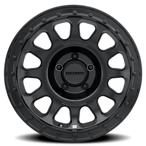 Method MR709 HD Bead Grip 17x8.5 +0 5x127mm 71.5mm Matte Black-Wheels-Method-