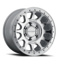 Method MR709 HD Bead Grip 18x9 +12 6x135mm 87mm Machined Silver Clear Coat-Wheels-Method-