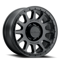 Method MR709 HD Bead Grip 18x9 +12 8x165.1mm 121.3mm Matte Black-Wheels-Method-