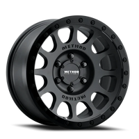 Method NV MR305 18x9 +18 6x135mm 94mm Matte Black Gloss Black Lip-Wheels-Method-