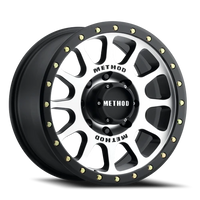 Method NV MR305 18x9 +18 8x170mm 130.81mm Black Machined Face-Black Street Loc-Wheels-Method-
