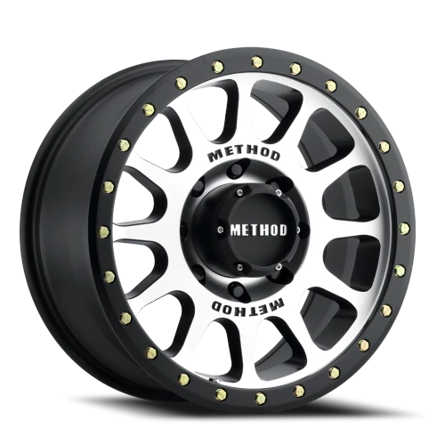 Method NV MR305 18x9 +18 8x170mm 130.81mm Black Machined Face-Black Street Loc-Wheels-Method-